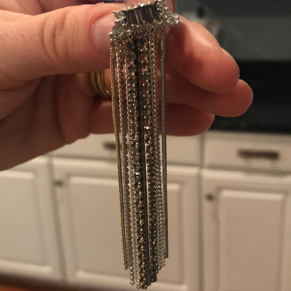 Rocker dangle earrings - Picture 2 of 3